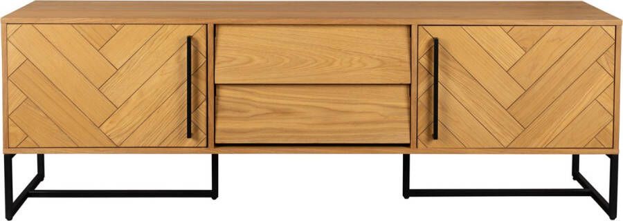 Dutchbone Class Dressoir Laag Eikenhout Bruin