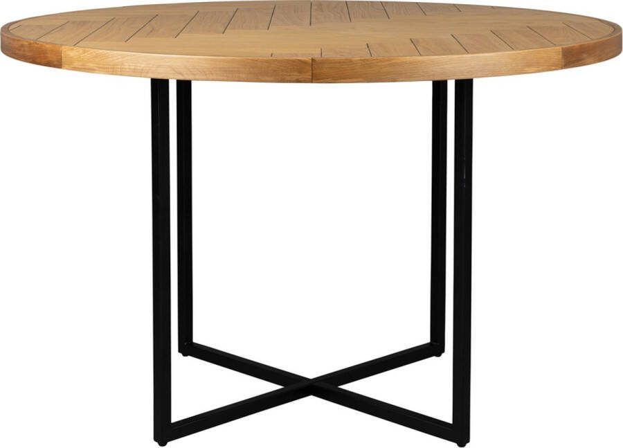 Dutchbone Ronde Eettafel Class Eikenhout 120cm Naturel