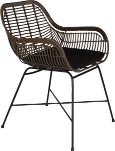 Dutchbone eetkamerstoel Cantik 78 5 x 52 x 59 (2 stuks)
