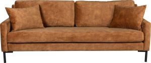 Dutchbone 3-zits Bank 'Houda' kleur Caramel