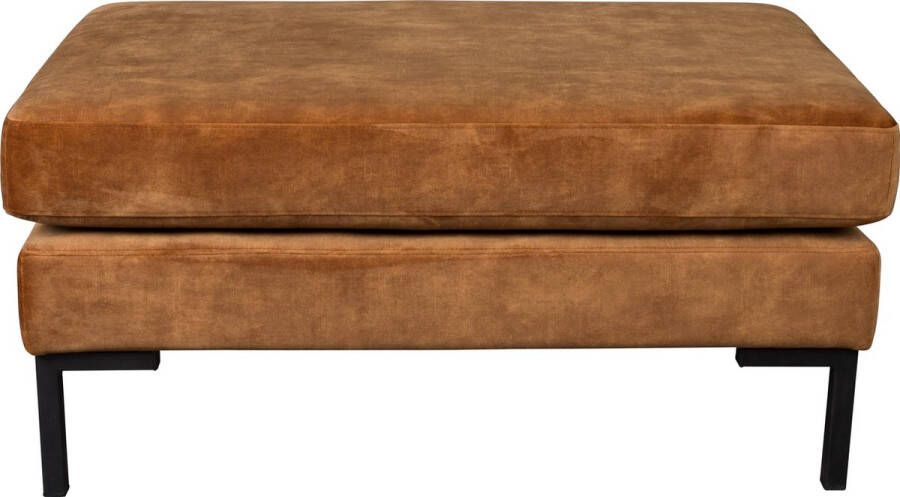 Dutchbone Hocker 'Houda' kleur Caramel