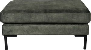 Dutchbone Hocker 'Houda' kleur Groen