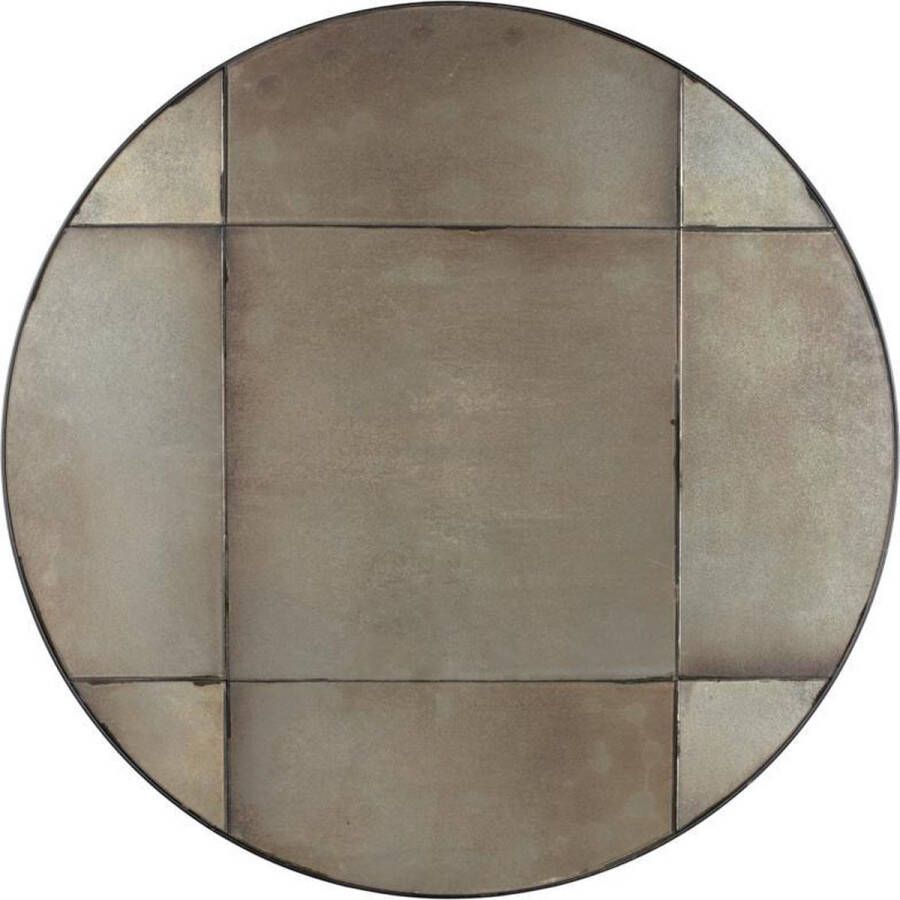 Dutchbone Ronde Spiegel 'Mado' Antique finish 89cm