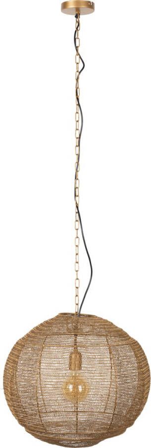 Dutchbone Hanglamp 'Meezan' 50cm kleur Goud