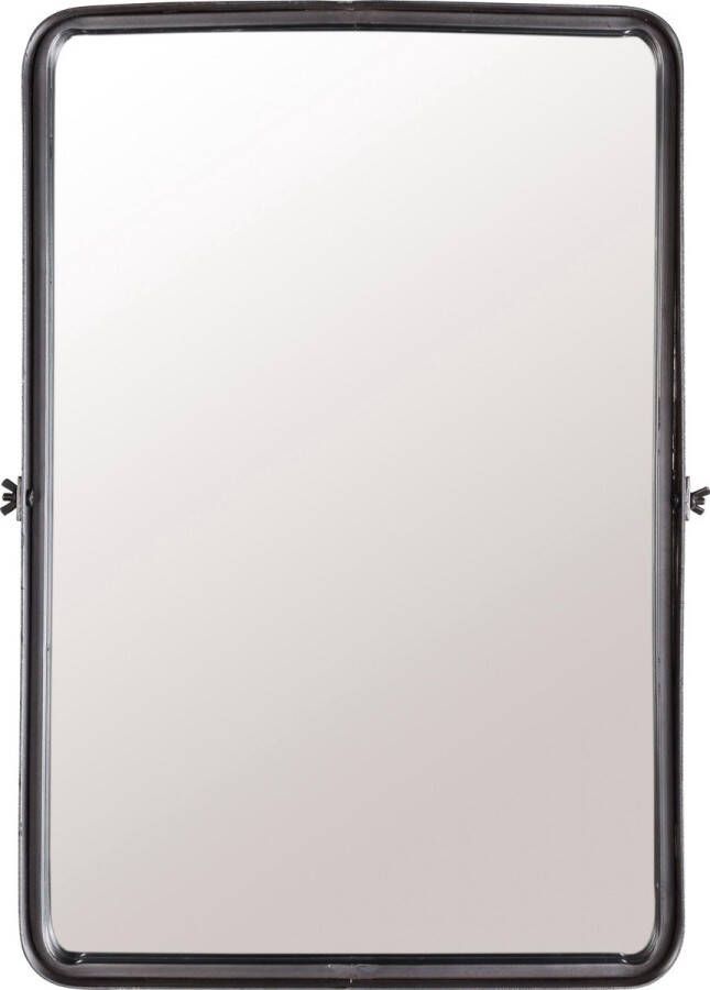 Dutchbone Poke L Spiegel Zwart