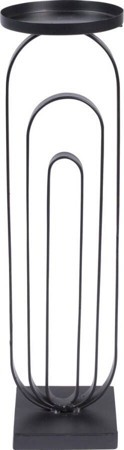 Dutchbone Kandelaar 'Proa' 52cm kleur Zwart
