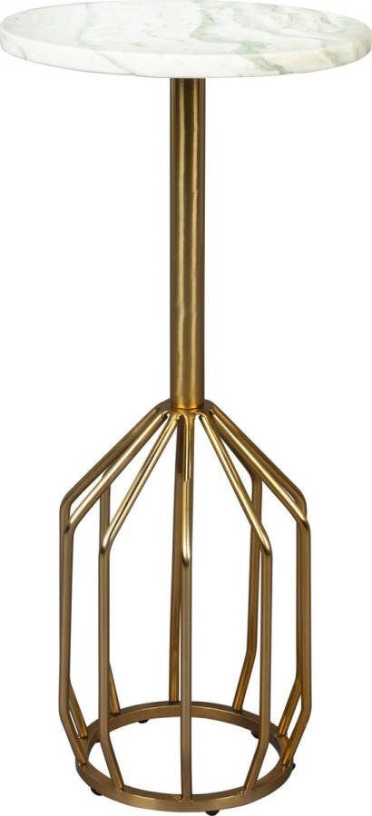 Dutchbone Bijzettafel 'Salerno' Marmer 56cm hoog