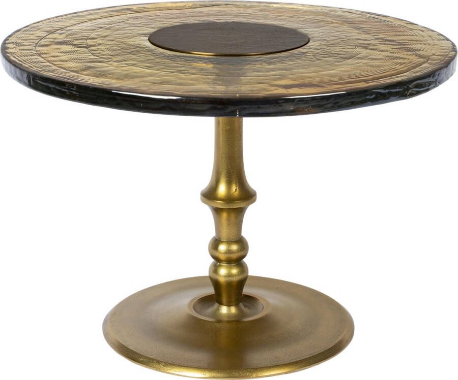 Dutchbone Salontafel 'Sue' Ø60cm kleur Brass