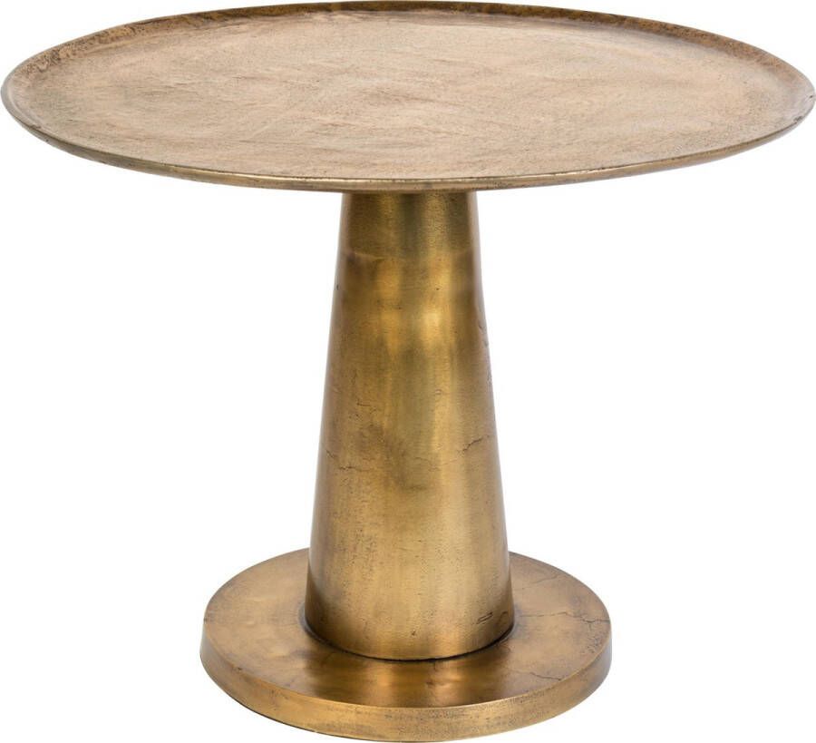 Dutchbone Bijzettafel Brute Brass 63cm Rond