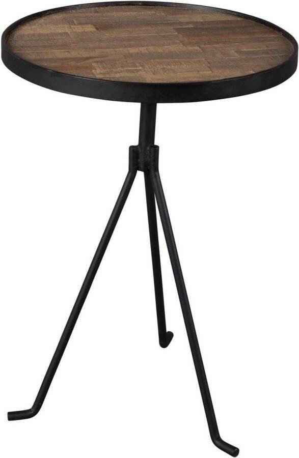 Dutchbone Tides Bijzettafel Bruin Zwart Set van 2