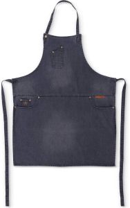 Dutchdeluxes Schort 5-Pockets Comfort Fit Denim Verwassen Grijs