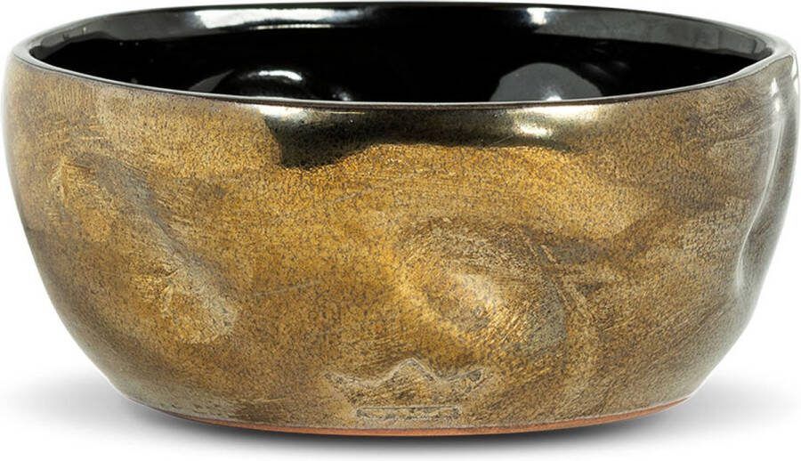 Dutchdeluxes Luxe Ontbijt- of soepkommen Medium Set van 2 500 ml Goud