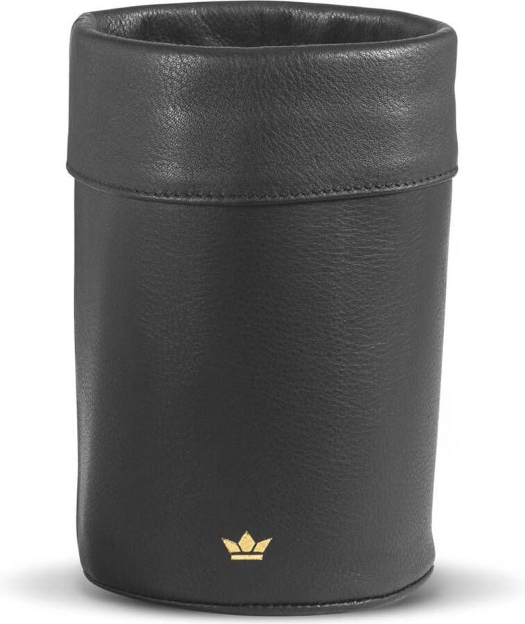 Dutchdeluxes Luxe Waterdicht Leer Wijnkoeler Uniek Elegant Vintage grijs