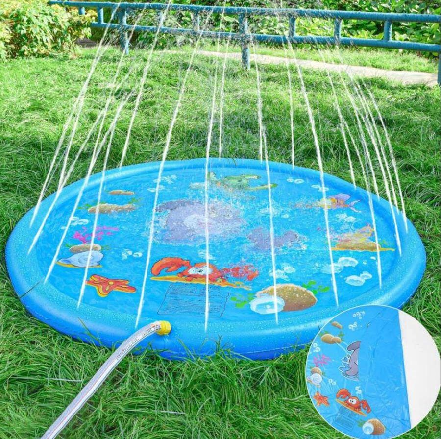 Dutchers Waterspeelmat Watermat Fontein Watermat Voor Kinderen 4 Tot 6 Jaar 100 CM