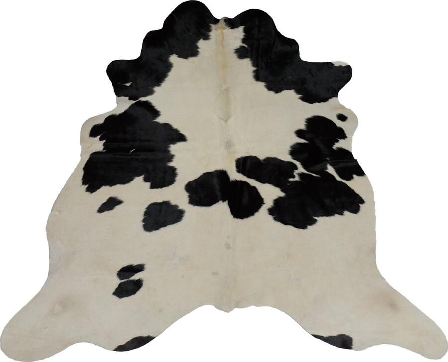 Dutchskins Koeienhuid vloerkleed Zwart Wit dikke kwaliteit koeienkleed Ecologisch gelooide koeienvellen Uniek gefotografeerde koeienhuiden