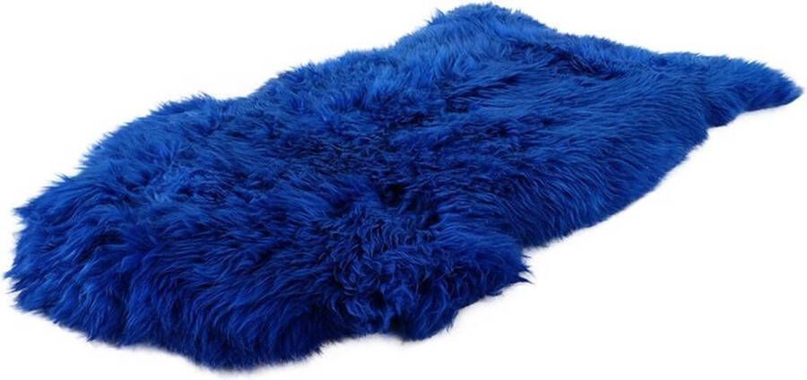 Dutchskins Schapenvacht blauw kobalt blauw (Europees)