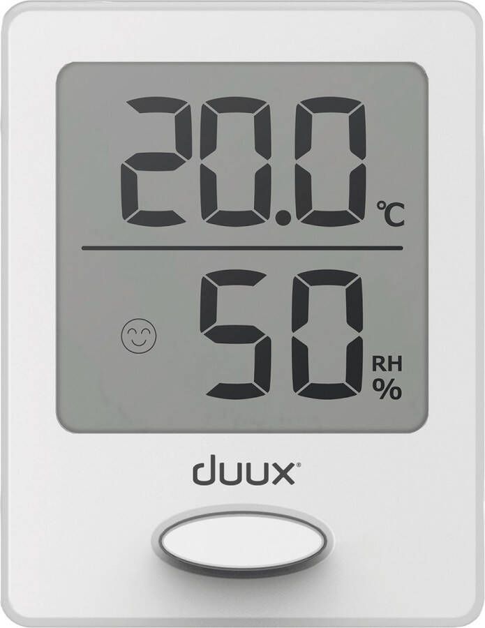 Duux Sense Thermometer + Hygrometer Binnen DXHM02 Inclusief Batterij Magnetisch of Staand Zwart
