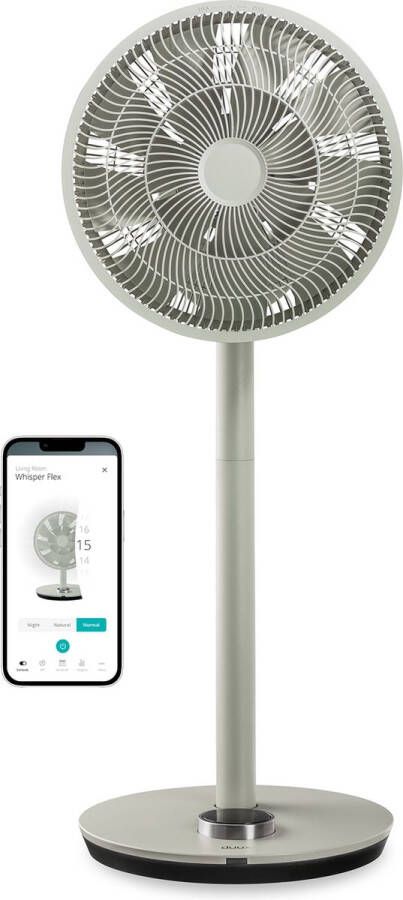 Duux Whisper Flex Smart Statiefventilator Staande Ventilator Geruisloos Sage