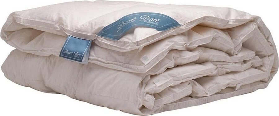 Duvet dore Duvet Doré Platinum Dons 4-seizoenen dekbed Eenpersoon 140x220 cm Wit