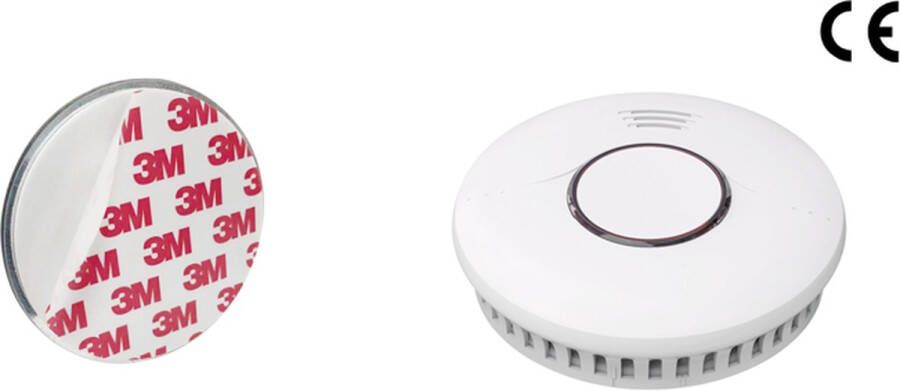 DVM International B.V. DVM-SA30M Geavanceerde rookmelder met magneetmontage