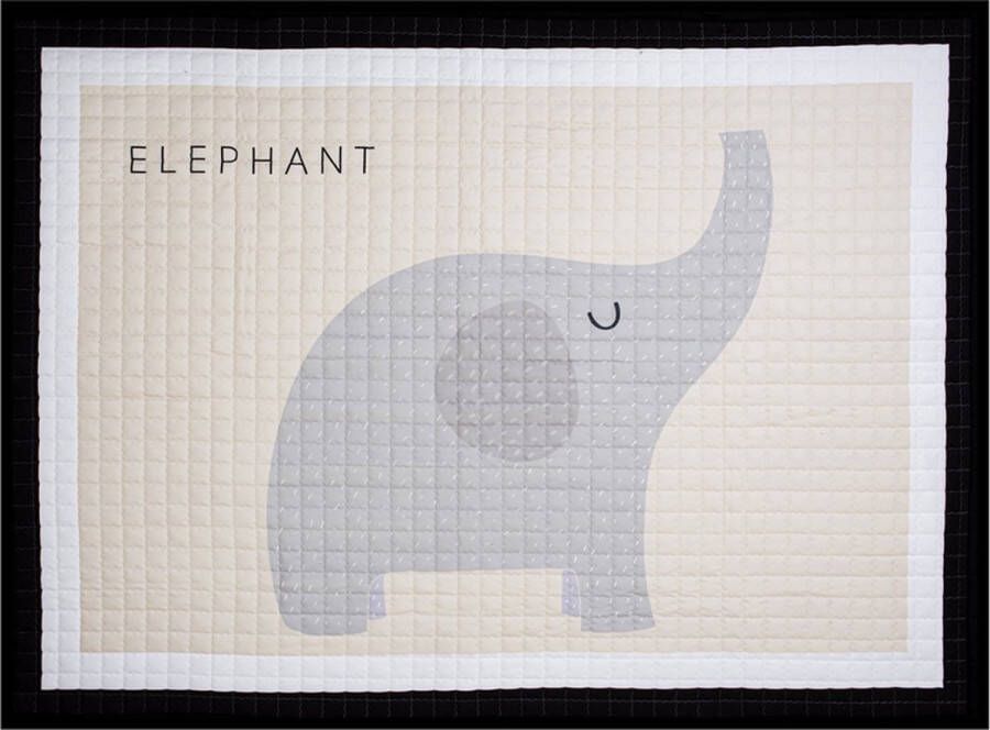 DW4Trading Baby & Kinder Speelkleed XL Elephant Olifant 150x200cm met Bijpassende Draagtas Geschikt Voor 0-5 Jaar