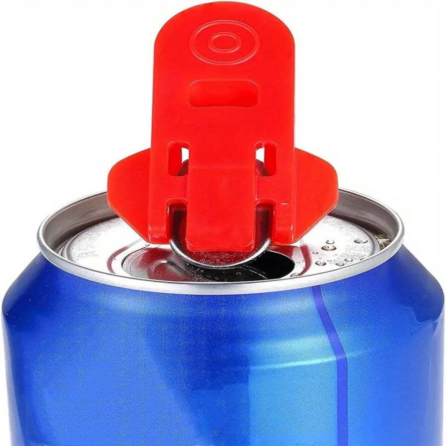 DW4Trading Blikjes Opener Afsluiter Set van 4 Stuks Afsluitbaar Random Kleuren
