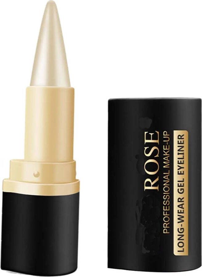DW4Trading Watervaste Zilver kleurige Eyeliner Gel Kegelvormig