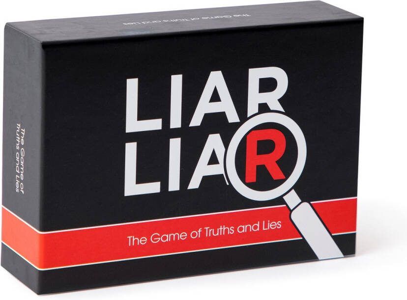 Dyce Games Liar: The Game of Truths and Lies Kaartspel Partyspel Vanaf 10 jaar Voor 3+ Spelers Engelstalig