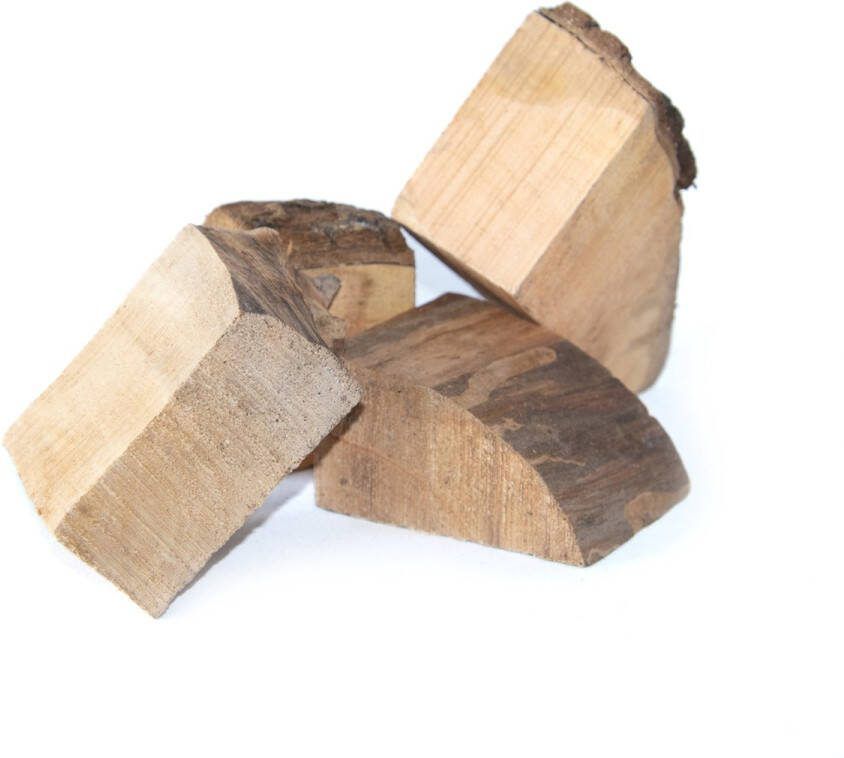 Dymbox 5 kg Peer Rookhout Chunks voor op de BBQ Rookoven (100% Peer) Onbehandeld