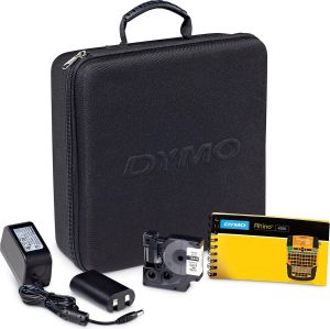 DYMO Rhino 4200 Draagbare Industriële Labelmaker met koffer | AZERTY-toetsenbord | Compacte tijdbesparende labelprinter voor professionals die veel onderweg zijn