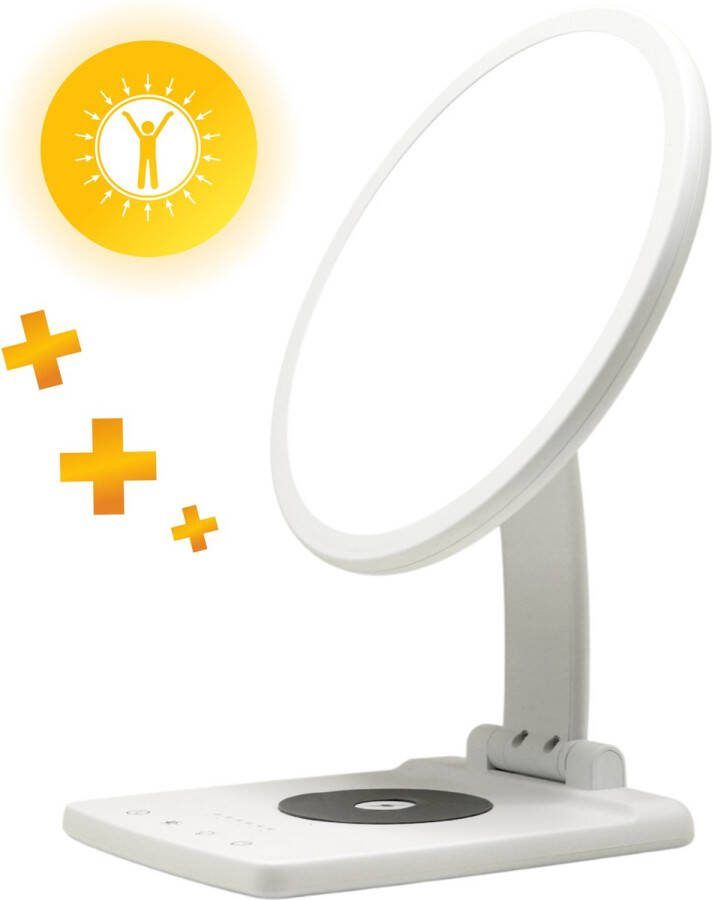 Dynamiq daglichtlamp daglichttherapie lamp daglichtlampen 10000 LUX daglicht lamp tegen winterdepressie bureaulamp