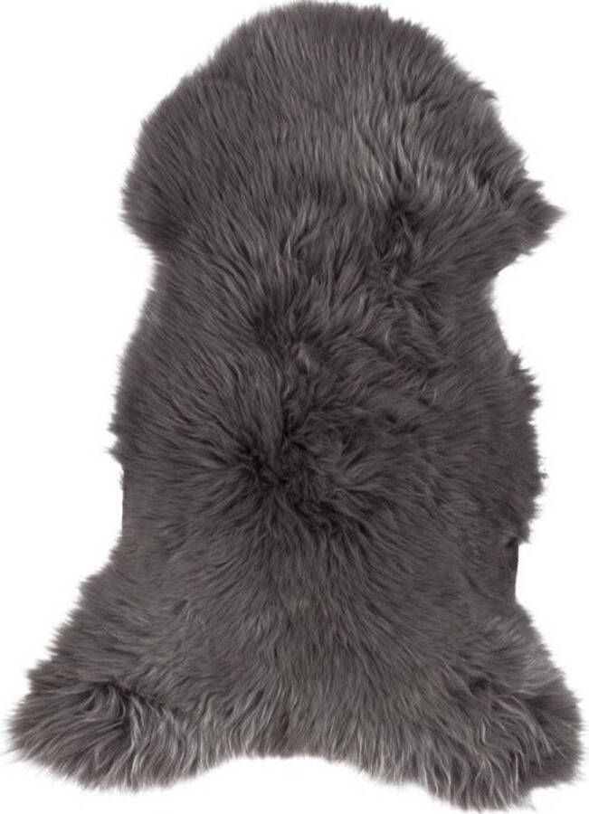Dyreskinn Schapenvacht grijs 90-110cm lengte 60-70cm breedte
