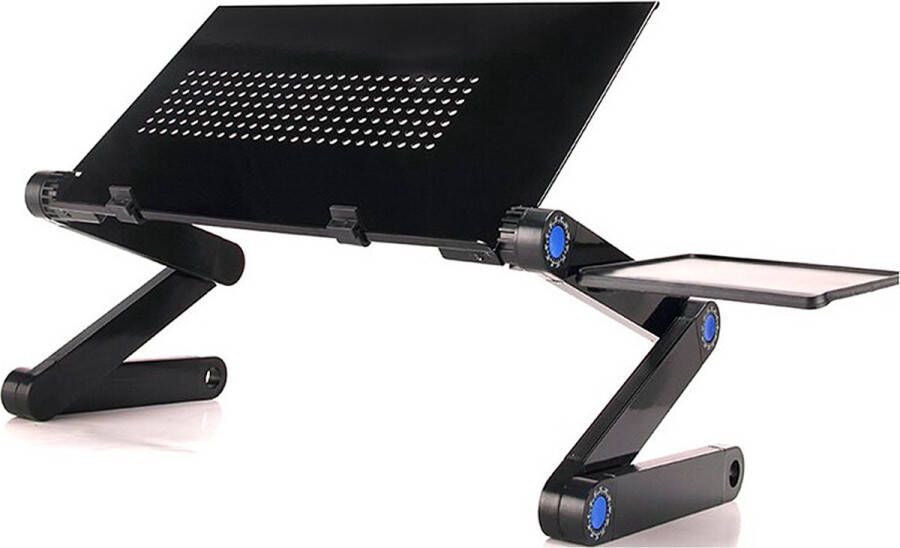Dytroux Laptop Stand – Verstelbare Laptop Standaard – Laptop Bedtafel Ergonomisch – Met Muismat Standaard – Hoge Kwaliteit