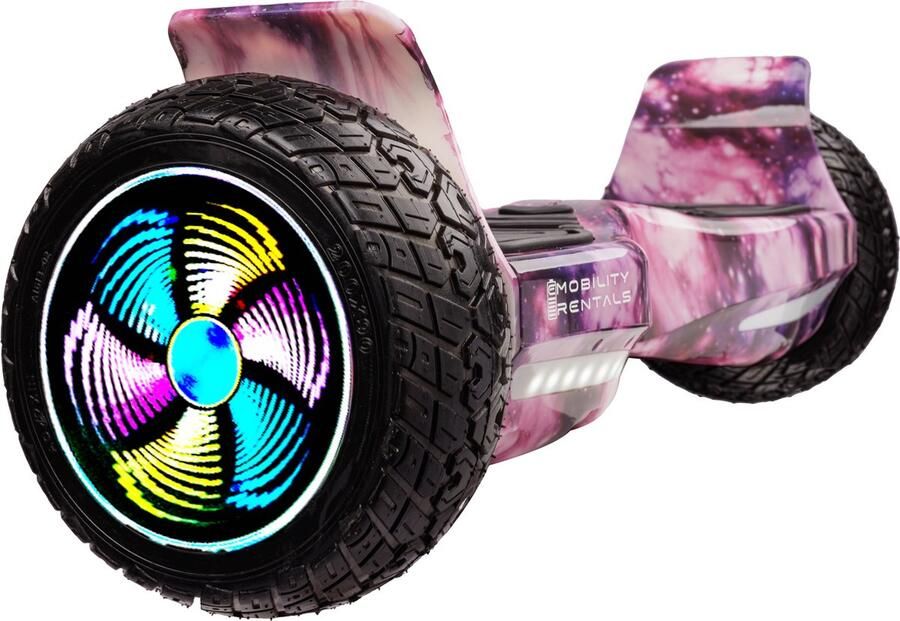E-MOBILITY RENTALS Hoverboard Oxboard 8.5'' wielen SUV Cosmos Verlengde Afstand