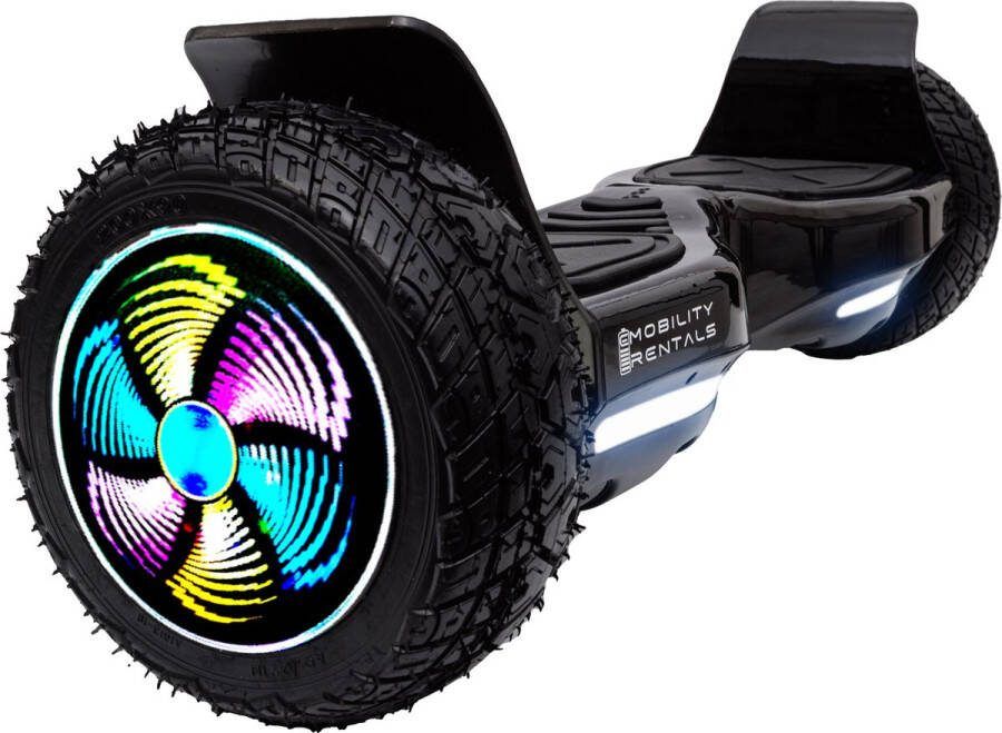 E-MOBILITY RENTALS Hoverboard Oxboard 8.5'' wielen SUV Zwart Verlengde Afstand