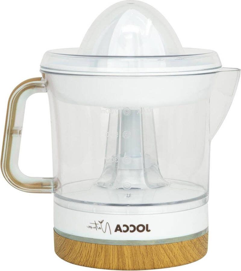 0.7 L Electric Juicer with Double Spray- Pressure Function- Easy Dismantling for Cleaning- Power 40 W- Wood Colour