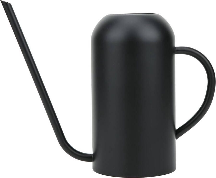 1 5 liter lange tuit gieter lange schenktuit gieter van roestvrij staal retro stijl lange vetplanten irrigatiepot voor tuinbloemen planten irrigatiegereedschap (zwart)