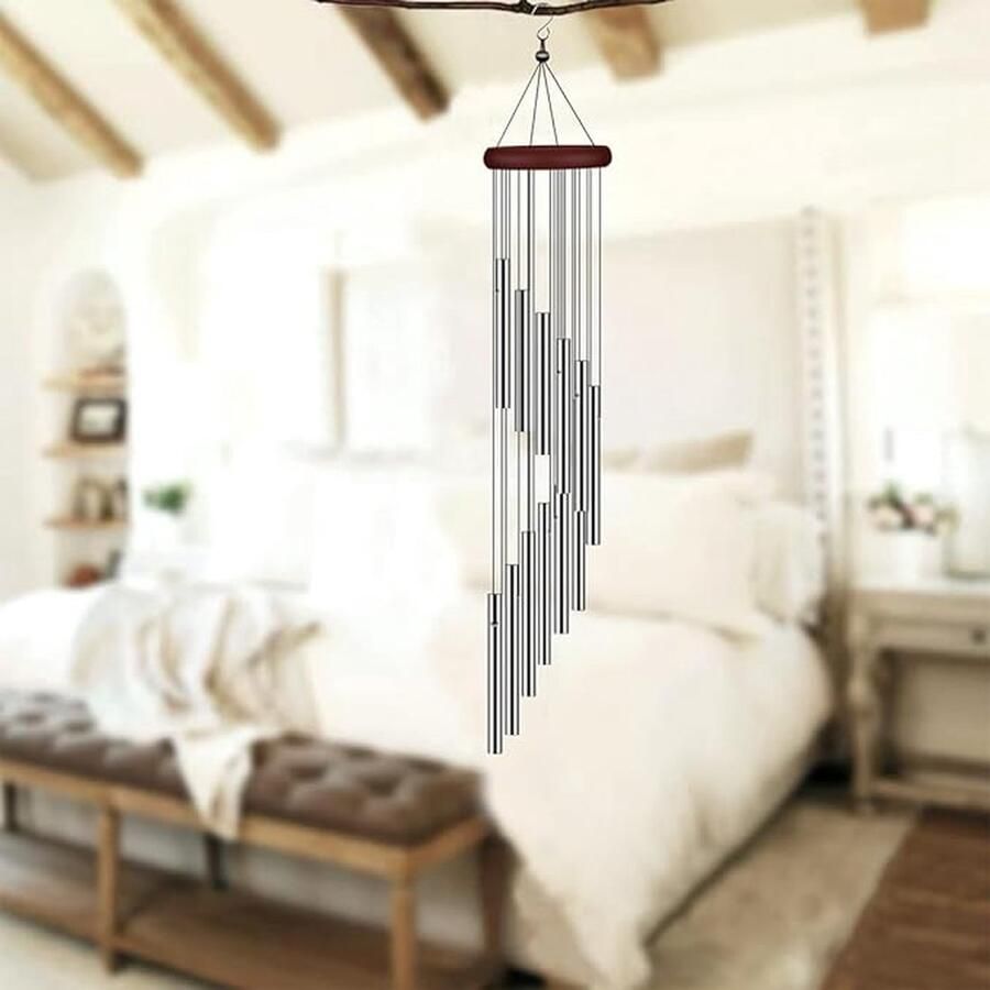 1 artikel 52 cm 12 buizen metalen windgong chimes metaal windgong voor buiten woondecoratie geschenken (1)