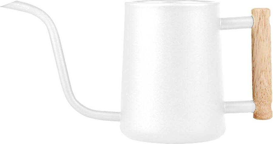 1 liter gieter kamerplanten indoor metaal gieter met lange schenktuit houten handvat comfortabel binnengebruik Watering Can
