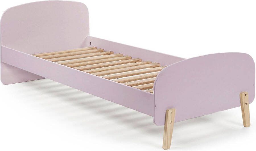 1-Persoonsbed Jill Roze MDF Grenenhout Hoogte 72 cm