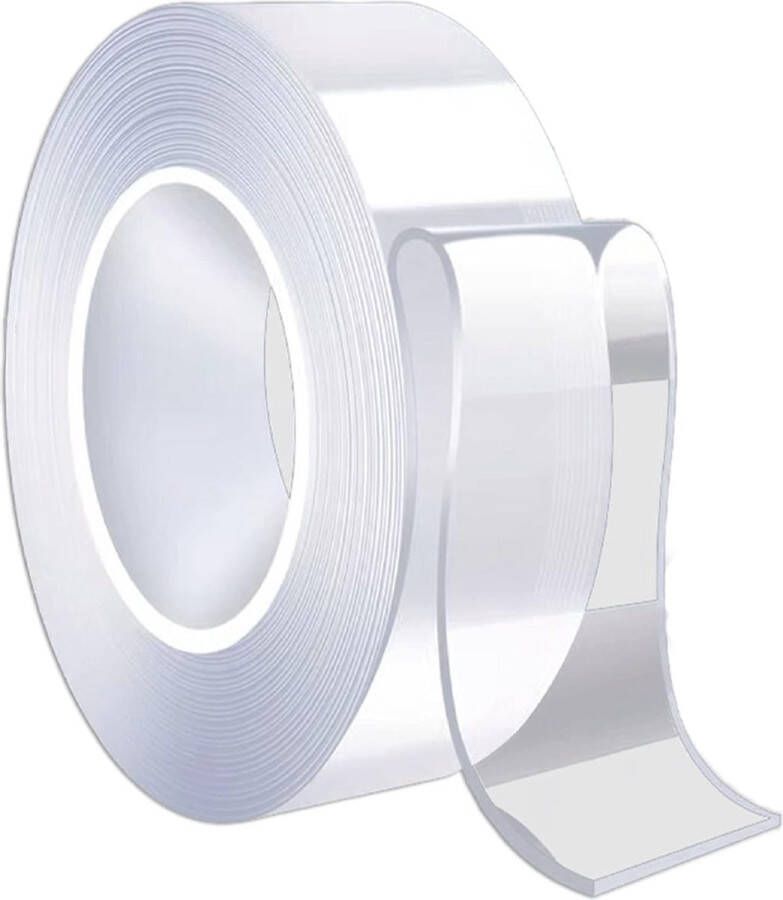 1 stuk Nano Tape 2Mx3CM Dubbelzijdige Tape Dubbelzijdig magic nano tape Transparante lijm plakband Sterke lijm nanotapes Ponsvrije kleefstof