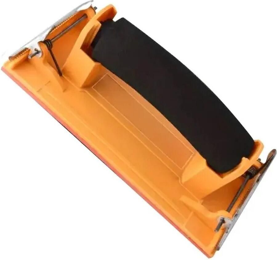 1 Stuk Schuurpapier Houder Muur Polijsten Gereedschap Plastic Schuurpapier Ijzeren Plaat Schuurpapier Houder Spons Handvat Zandhouder
