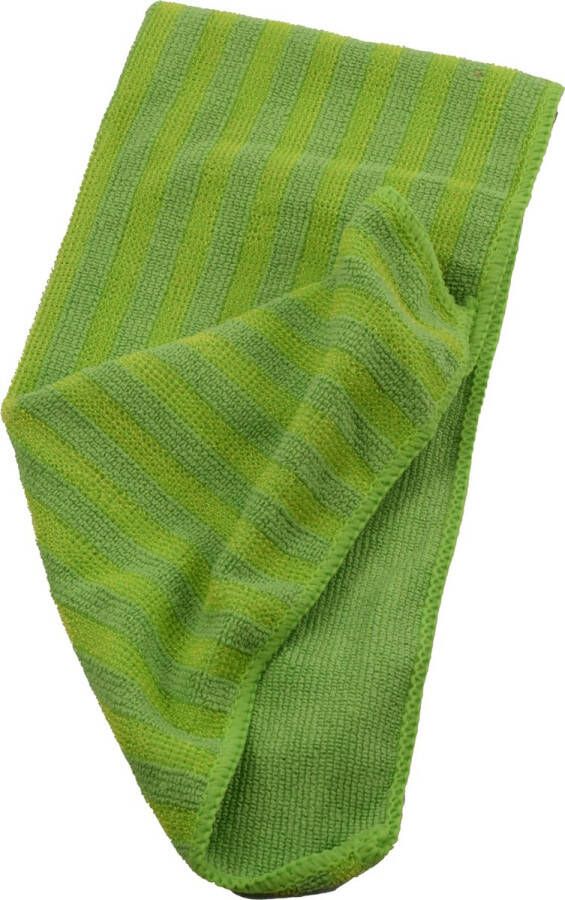 1 Stuks- Microvezeldoekjes Vaatdoek Raamdoeken Schoonmaakdoekjes -Groen 30x40