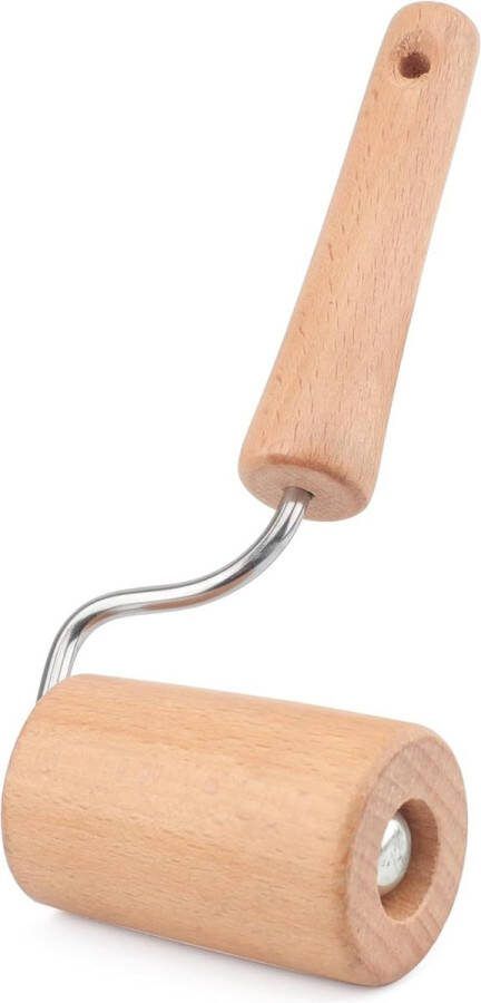 1 x deegroller 19 x 7 x 4 5 cm houten deegroller van beukenhout deegroller geschikt voor deeg