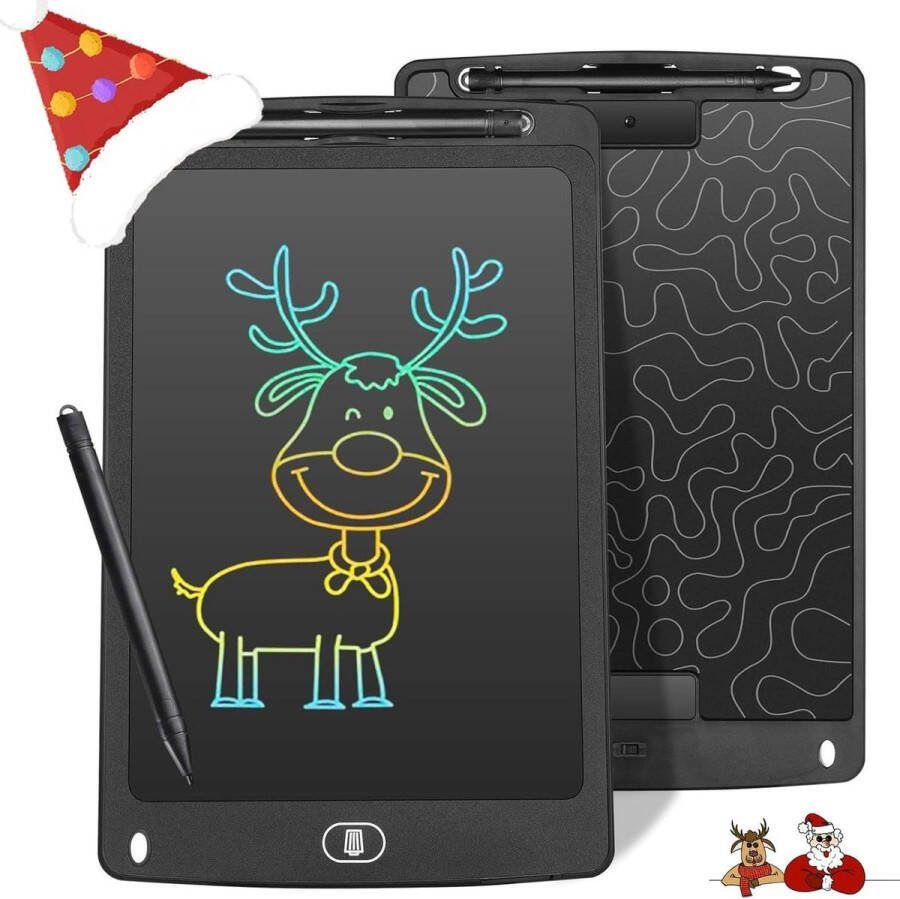 10 inch Elektronisch LCD-schrijfbord Kleurrijk Schrijfbord Digitaal Tekenbord Grafische Tablet Kinderspeelgoed Cadeaus voor Volwassenen Zwart Tekenbord