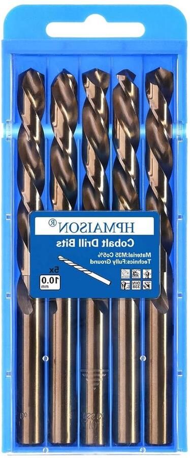 10 mm M35 HSS kobalt boorset spiraalboren roestvrij staal hard staal metaal koper gietijzer hout kunststof