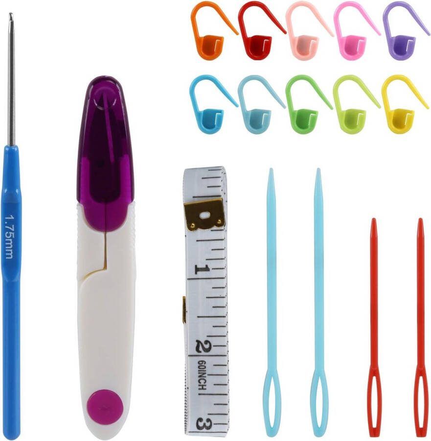 10 paar rondbreinaalden breinaalden bamboe set met accessoires 3 5-10 0 mm voor handwerk