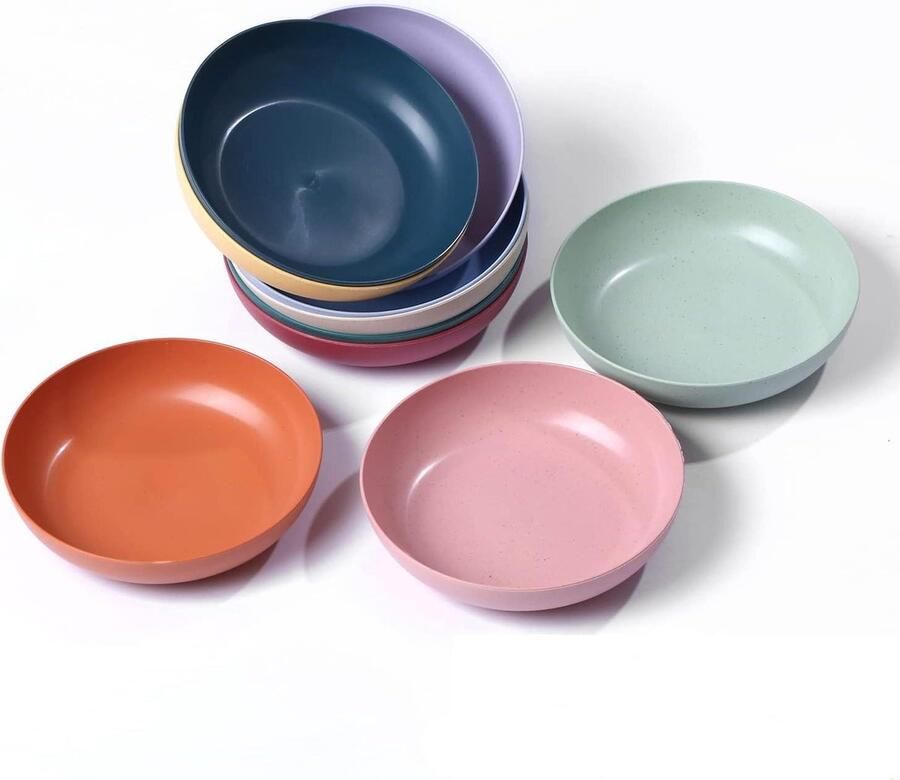 10 Stks Lichtgewicht 5.6 inch Onbreekbare Diner Gerechten Platen Set Vaatwasser & Magnetron Safe Bordenset