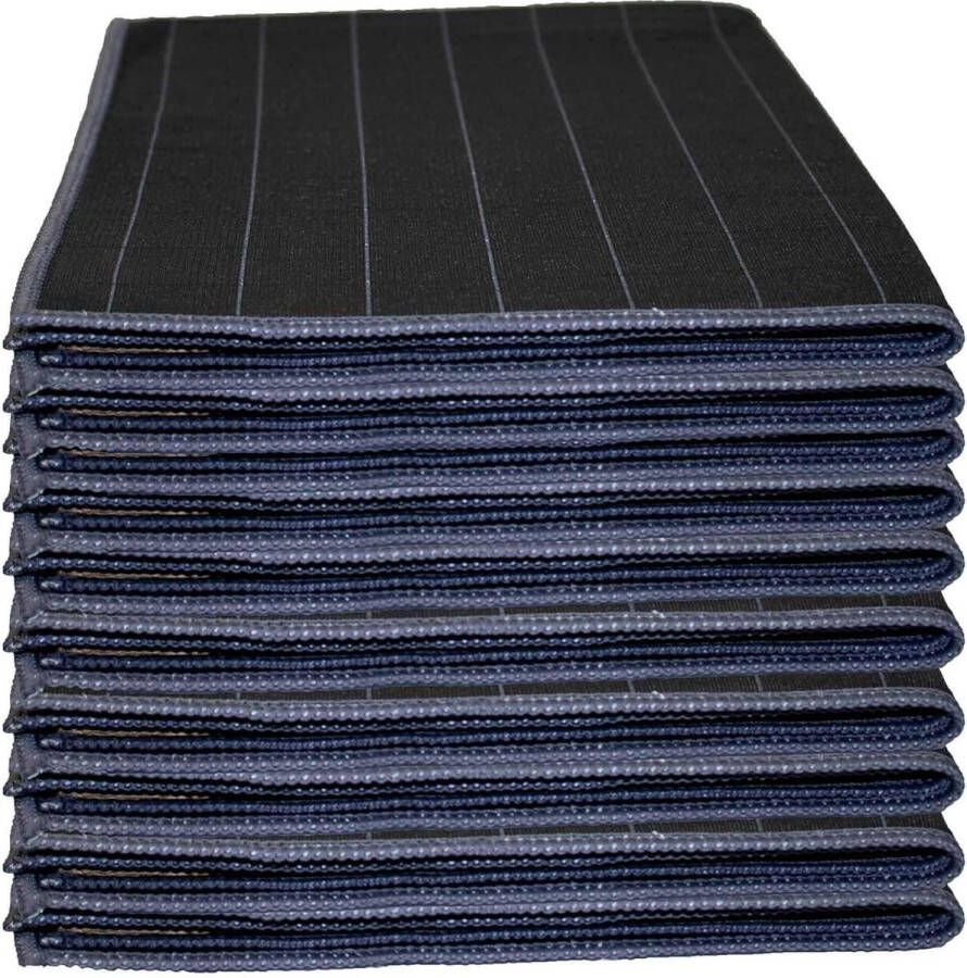 10 stuks koolstofdoek glaspoetsdoek streepvrij raamdoek microvezeldoek