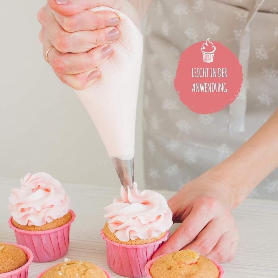 100 Grote wegwerp spuitzakken decoreren en bakken van taarten cupcakes set van spuitzakken wegwerp
